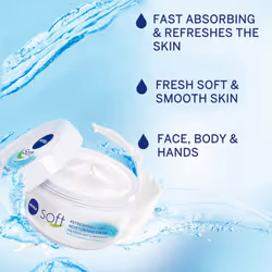 NIVEA Soft Moisturising Cream (500ml) 500ml