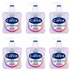 Carex Dermacare Sensitive Antibacterial Hand Wash, Soap for Senstive Skin, Gentle and Protects Hands, Bulk Buy, Pack of 6 x 2 ...