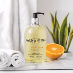 Baylis & Harding Sweet Mandarin and Grapefruit Hand Wash, 500 ml (Pack of 3) - Vegan Friendly