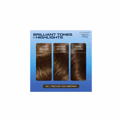 Clairol Nice'n Easy CrÃme, Natural Looking Oil Infused Permanent Hair Dye, 5A Medium Ash Brown