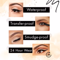 Rimmel London Scandaleyes Exaggerate Eye Definer, 001 Intense Black, 0.35g