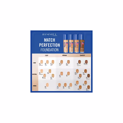 Rimmel Match Perfection Foundation, SPF 20, 082 Fair Beige, 30 ml (Pack of 2)
