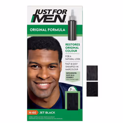 Just For Men Original Formula Jet Black Hair Dye, Targets Only The Grey Hairs, Restoring The Original Colour For a Natural Lo ...
