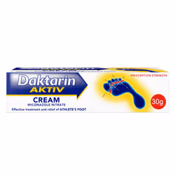 Daktarin Aktiv Cream â Help Treat Your Athlete's Foot - Athlete's Foot Cream - Foot Care - 30 g