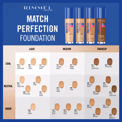 Rimmel Match Perfection Foundation, SPF 20, 303 True Nude 30ml