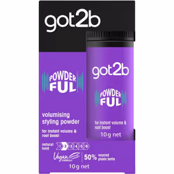Got2b Powder'ful Volume Unisex Root Hair Styling Powder, For Instant Volume and Root Boost, Vegan, 10g