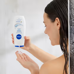 NIVEA Care Shower Creme Soft (250 ml) Enriched with Almond Oil, Moisturising Gel Body Wash, Skin Moisturiser with Mild Scent