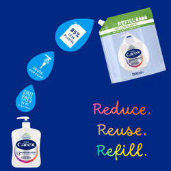 Carex 2 Hour Protection Antibacterial Moisture Hand Wash Refills 1 l