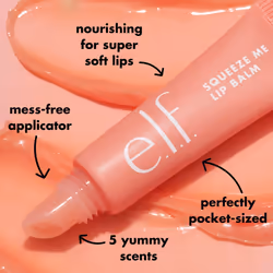 e.l.f. Squeeze Me Lip Balm, Moisturising Lip Balm For A Sheer Tint Of Colour, Infused With Hyaluronic Acid, Vegan & Cruelty-free, Vanilla Frosting