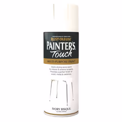 Rust-Oleum AE0040008E8 400ml Painter's Touch Spray Paint - Ivory Bisque Gloss
