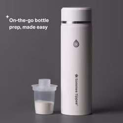Tommee Tippee GoPrep Formula Feed Maker, Prepares the Perfect Formula Baby Bottle in Portable, Cool Flask with LED Digital Temperature Display