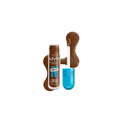 NYX Professional Makeup Lip IV Hydrating Gloss Stain, Lip Gloss, Up to 12HR Hydration, High Pigment, Wet Shine Finish, Cocoa ...