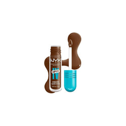NYX Professional Makeup Lip IV Hydrating Gloss Stain, Lip Gloss, Up to 12HR Hydration, High Pigment, Wet Shine Finish, Cocoa Quench!