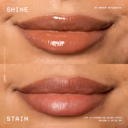 NYX Professional Makeup Lip IV Hydrating Gloss Stain, Lip Gloss, Up to 12HR Hydration, High Pigment, Wet Shine Finish, Slash N' Spice