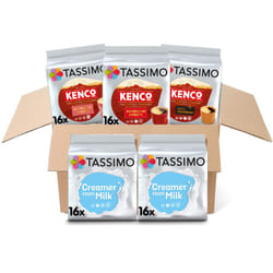 Tassimo Kenco Americano & Milk Creamer Variety Pack