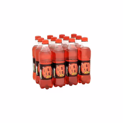 BARR since 1875, 12 Pack Red Kola Cola, Low Sugar Fizzy Drink "Fizzingly Fun" - 12 x 500ml Bottles
