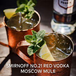Smirnoff No. 21 | 37.5% vol | 1L | Triple Distilled & 10 x Filtered | Premium Made in Great Britain | Smooth with a Hint of Sweetness & Pepper | 1ltr