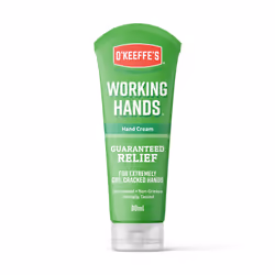 O'Keeffe's Working Hands, 80ml Tube - Hand Cream for Extremely Dry, Cracked Hands | Instantly Levels, Creates a Protective La ...