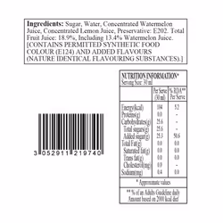 MONIN Premium Watermelon Syrup 700ml for Cocktails and Mocktails. Vegan-Friendly, Allergen-Free, 100% Natural Flavours and Colourings