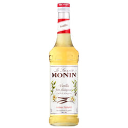 MONIN Premium Vanilla Syrup 700ml for Coffee and Cocktails. Vegan-Friendly, Allergen-Free, 100% Natural Flavours and Colourings
