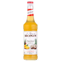 MONIN Premium Pina Colada Syrup 700ml for Cocktails and Mocktails. Vegan-Friendly, Allergen-Free, 100% and Colourings. Perfec ...