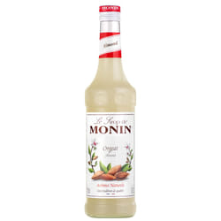 MONIN Premium Almond Orgeat Syrup 700ml for Coffee and Cocktails. Vegan-Friendly, 100% Natural Flavours and Colourings