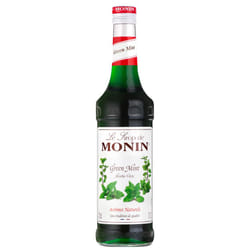 MONIN Premium Green Mint Syrup 700ml for Cocktails and Mocktails. Vegan-Friendly, Allergen-Free, 100% Natural Flavours