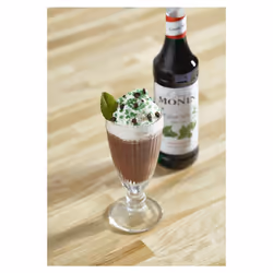 MONIN Premium Green Mint Syrup 700ml for Cocktails and Mocktails. Vegan-Friendly, Allergen-Free, 100% Natural Flavours