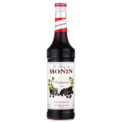 MONIN Premium Blackcurrant Syrup 700ml for Cocktails and Mocktails. Vegan-Friendly, Allergen-Free, 100% Natural Flavours and Colourings. Sugar Syrup