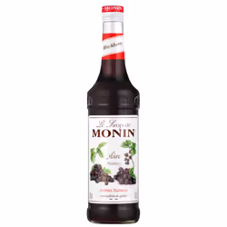MONIN Premium Blackberry Syrup 700ml for Cocktails and Mocktails. Vegan-Friendly, Allergen-Free, 100 Percent Flavours and Col ...