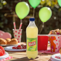BARR since 1875, 12 Pack Zingy Limeade, Zero No Sugar Lime Flavoured Fizzy Drink "Fizzingly Fun" - 12 x 500ml Bottles