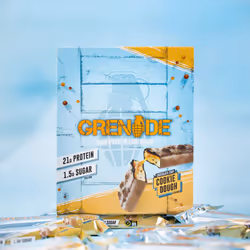 Grenade High Protein, Low Sugar Bar - Chocolate Chip Cookie Dough, 12 x 60 g