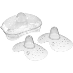 MAM Nipple Shields Size Medium (Pack of 2), Breast Shields with Sterilisable Travel Case, Breast Protectors to Support and Enhance Breastfeeding