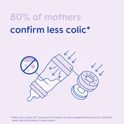 MAM Easy Start Self Sterilising Anti-Colic Baby Bottle 3 Pack (3 x160 ml) Slow Flow MAM Teats Size 1, Newborn Essentials, Grey (Designs May Vary)