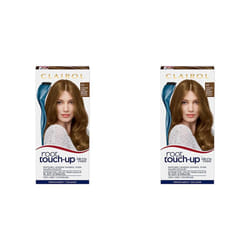 Clairol Root Touch-Up Permanent Hair Dye, 6G Light Golden Brown (Pack of 2)