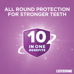 Listerine Total Care Milder Taste Mouthwash 500ml (Pack of 4)