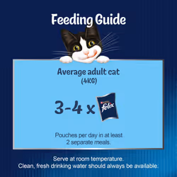 FELIX As Good As it Looks Ocean Feasts Wet Cat Food 40x85g