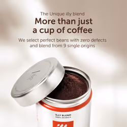 illy Coffee - Classico Filter Coffee - Medium Roast - 100% Arabica Coffee - Ideal for Filter/Cafetiere Preparation - 250g Tin