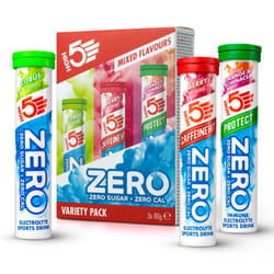 HIGH5 ZERO Electrolyte Tablets | Hydration Tablets Enhanced with Vitamin C | 0 Calories & Sugar Wellness | Variety Pack, 60 Tablets (20x, Pack of 3)
