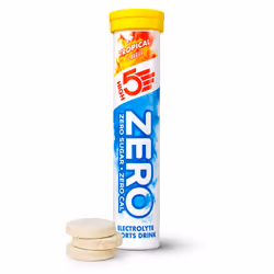 HIGH5 ZERO Electrolyte Tablets - Hydration Tablets Enhanced with Vitamin C - 0 Calories & Sugar Wellness - Tropical, 20 Table ...
