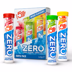 HIGH5 ZERO Electrolyte Tablets - Hydration Tablets Enhanced with Vitamin C - 0 Calories & Sugar Wellness - Triple Pack, 60 Ta ...
