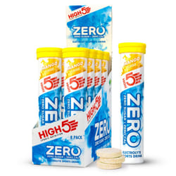 HIGH5 ZERO Electrolyte Tablets - Hydration Tablets Enhanced with Vitamin C - 0 Calories & Sugar Wellness - Mango, 160 Tablets (20x, Pack of 8)