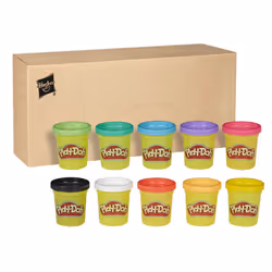 Play-Doh 10-Pack of Non-Toxic Modeling Compound, 2-Ounce Cans, Amazon Exclusive