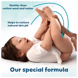 Pampers Harmonie Aqua Baby Wipes 24 Packs of 48 Wipes = 1152 Baby Wet Wipes, Help restore natural skin pH,delicate lotion with 99% water