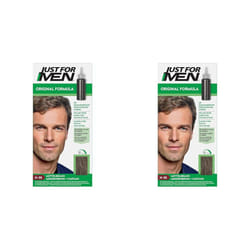 Just for men Original Formula Medium Brown Hair Dye, Restores Original Colour for a Natural Look â H35 (Pack of 2)
