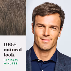 Just for men Original Formula Medium Brown Hair Dye, Restores Original Colour for a Natural Look â H35 (Pack of 2)