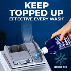 Finish | Finish Dishwasher Rinse & Shine Aid | Lemon| 400ml | For Drier Glasses and Spot Prevention (Pack of 3)
