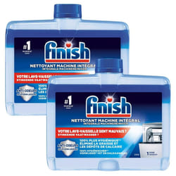 Finish Dishwasher Machine Cleaner | Original | 2 Washes (250ml x 2) |Deep Cleans and Helps to prolong life of your dishwasher