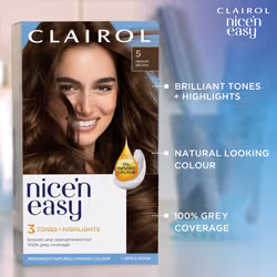 Clairol Nice'n Easy CrÃ¨me, Natural Looking Oil Infused Permanent Hair Dye, 9B Light Beige Blonde