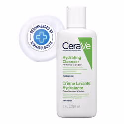 CeraVe Travel Size Hydrating Cleanser for Normal to Dry Skin 88ml